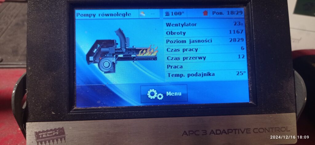 Jaka powinna być temperatura spalin w piecu z podajnikiem