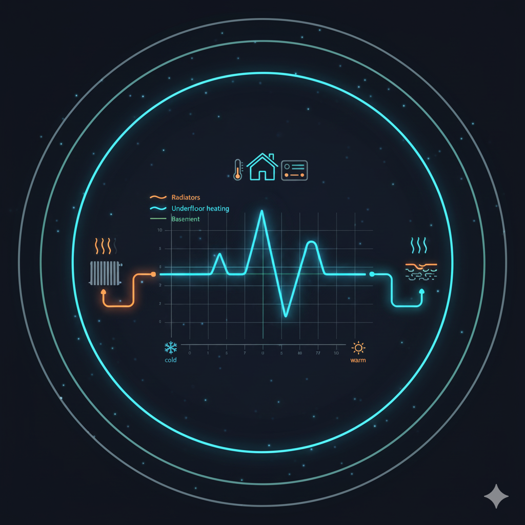 Krzywa grzewcza. Jak ją ustawić dla różnych obiegów?