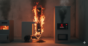 Alarm przekroczona temperatura podajnika – przyczyny i co zrobić?