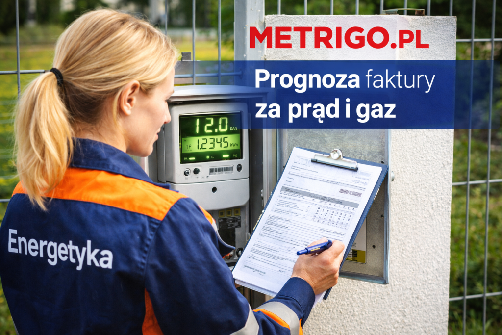  Metrigo, dzięki temu poznasz prognozy kosztów ogrzewania i prądu bez czekania na całoroczne podsumowanie