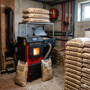 Jak ustawić sterownik w kotle Defro na tryb letni. Pellet CWU